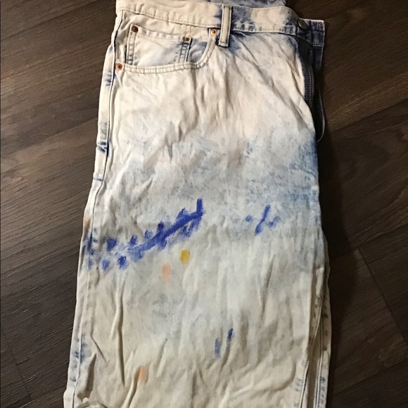 Men’s Levi’s 569 Denim Shorts - Picture 2 of 3